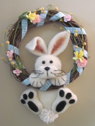 Bunny Wreath Pattern