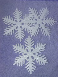 Large Glitter Snowflake