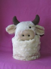 Highland Cow Toilet Paper Roll Cover Pattern