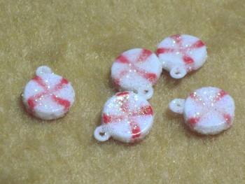 Mini Glittered Peppermints