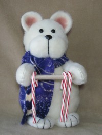 Polar Bear Candy Cane Holder Pattern
